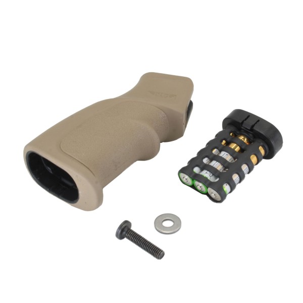 Прорезиненная рукоять на AR15, DLG Tactical (песочный)-2 Прорезиненная рукоять на AR15, DLG Tactical (песочный)-2