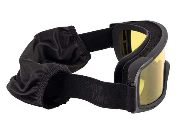 Маска стрелковая ShotTime Puma, защитная, линза желтая-1 Маска стрелковая ShotTime Puma, защитная, линза желтая-1